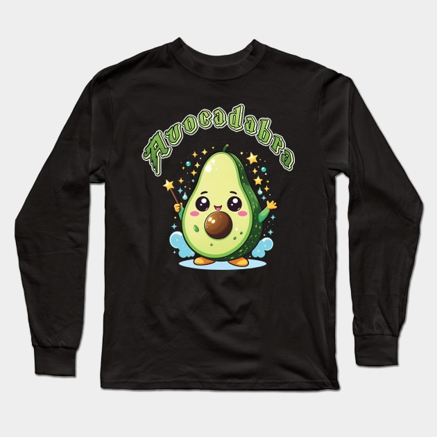 Avocadabra - Avocado Wizard Long Sleeve T-Shirt by ArtfulTat